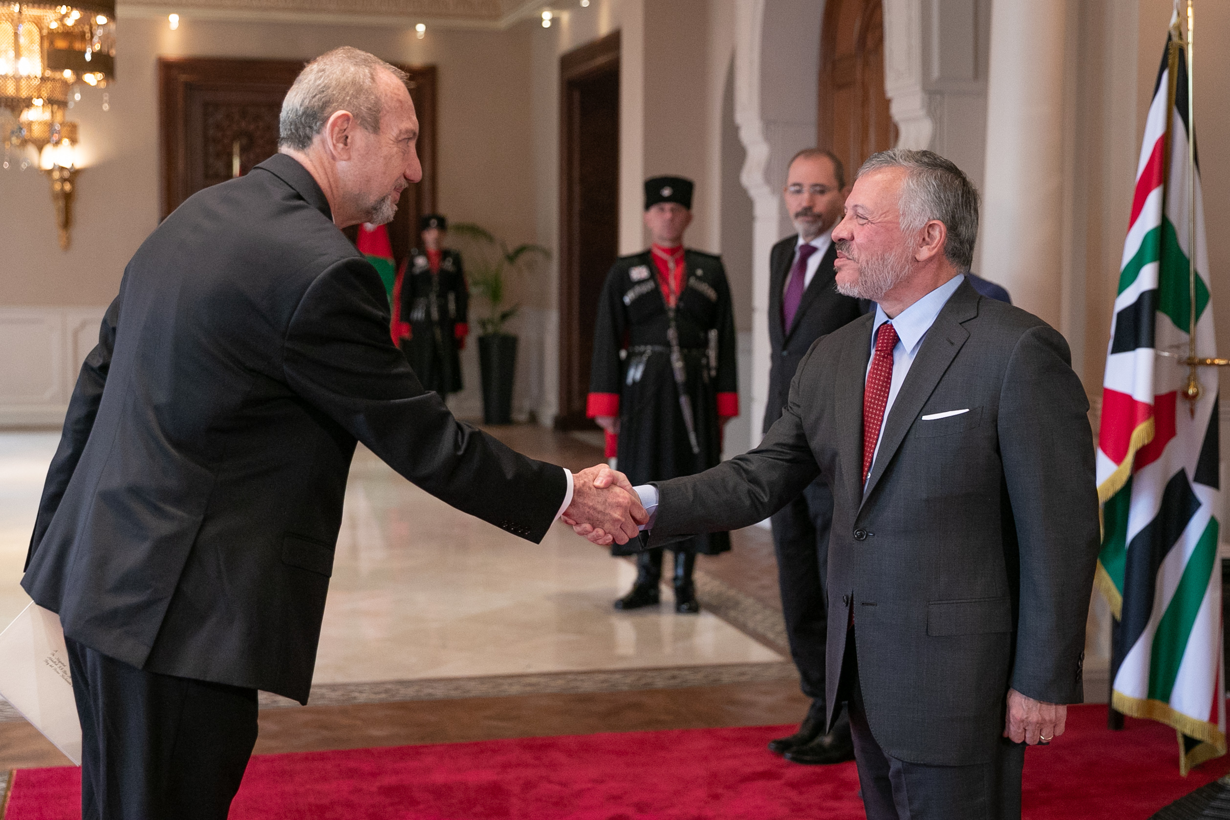 His Majesty King Abdullah II Accepts The Credentials Of Newly Appointed ...